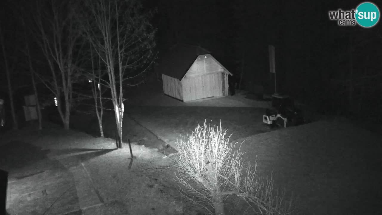 Webcam Lukanja – Pohorje houses a Water village