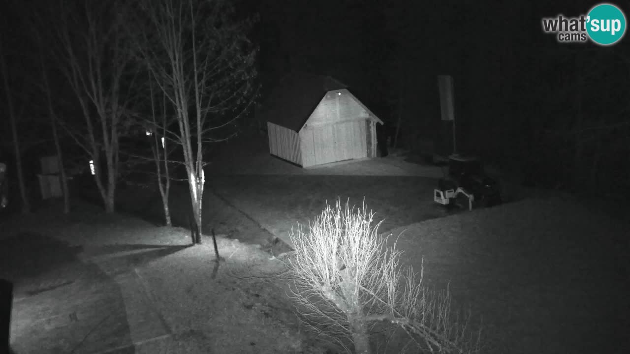 Webcam Lukanja – Pohorje houses a Water village