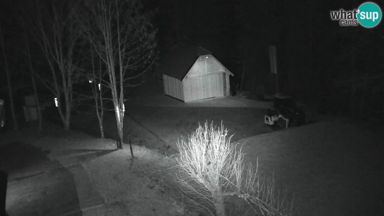 Webcam Lukanja – Pohorje houses a Water village