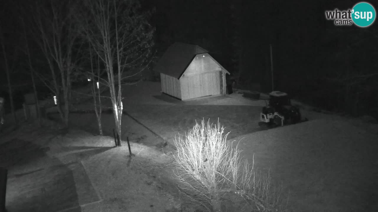 Spletna kamera Lukanja – Water Village | Pohorje Houses