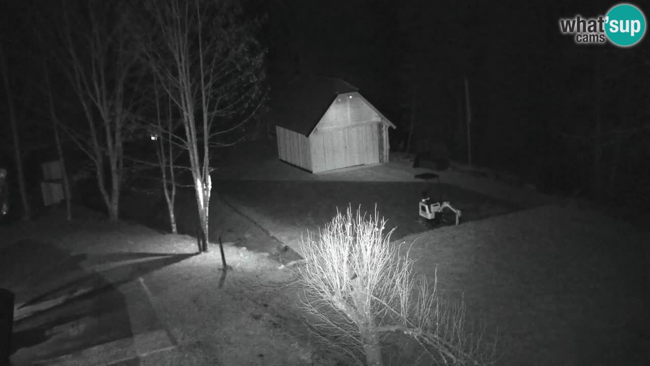 Webcam Lukanja – Pohorje houses a Water village