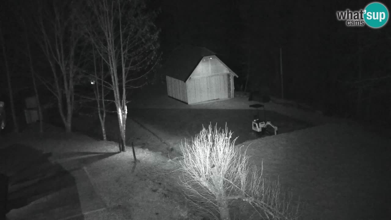 Webcam Lukanja – Pohorje houses a Water village