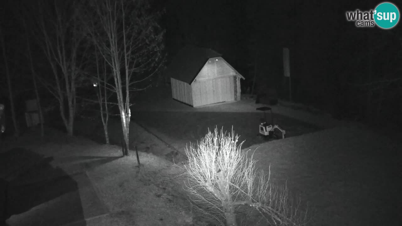 Webcam Lukanja – Pohorje houses a Water village