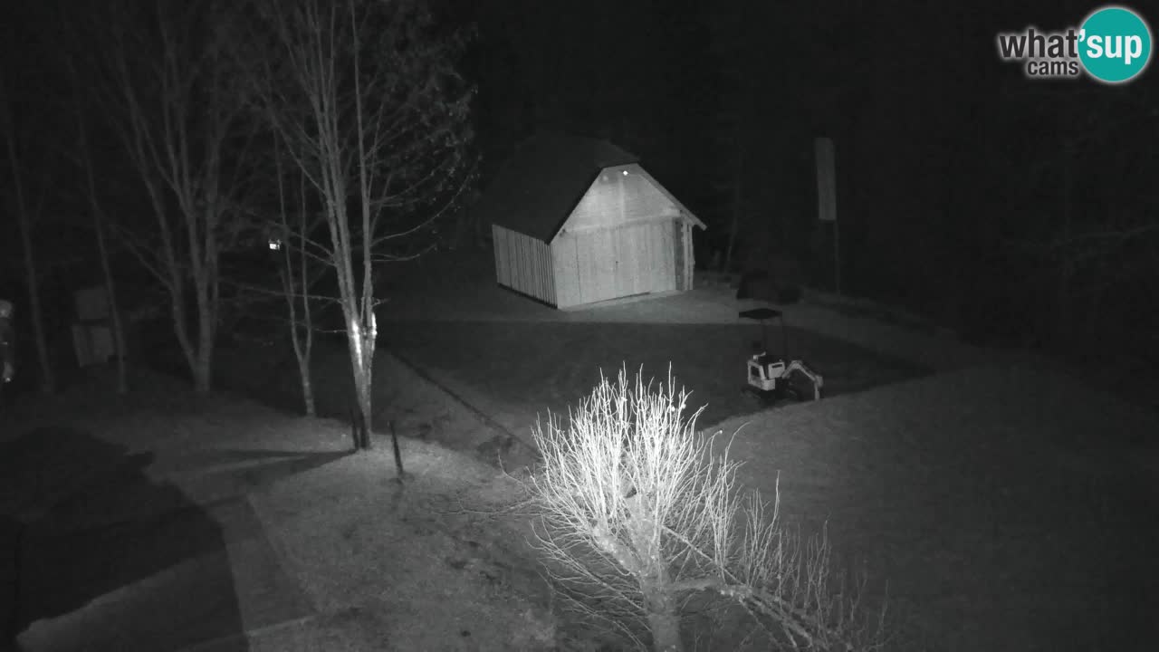 Spletna kamera Lukanja – Water Village | Pohorje Houses