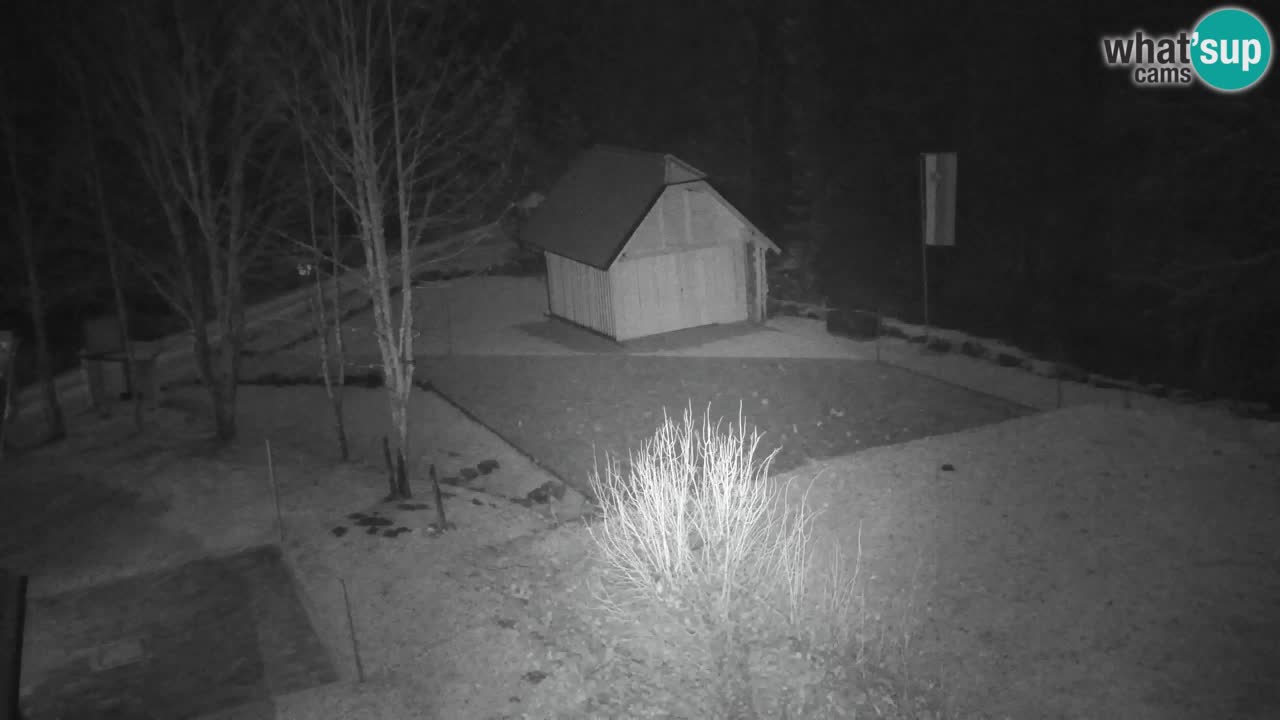 Webcam Lukanja – Pohorje houses a Water village