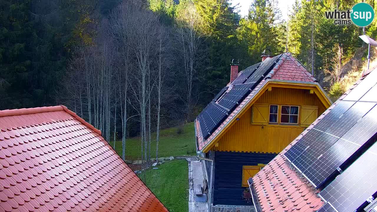 Spletna kamera Lukanja – Water Village | Pohorje Houses