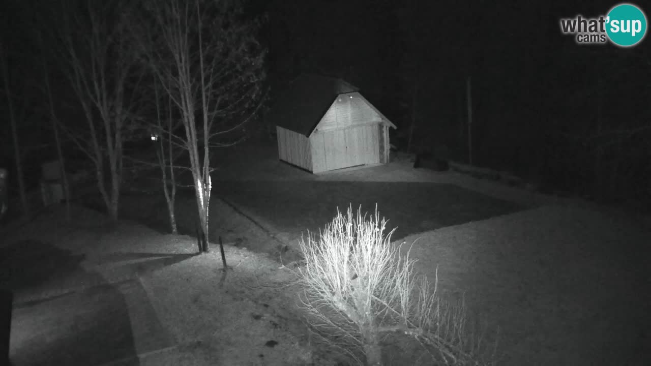 Webcam Lukanja – Pohorje houses a Water village