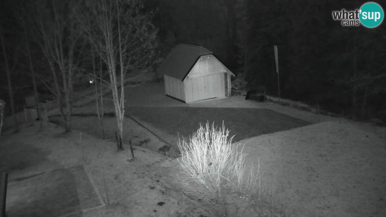 Webcam Lukanja – Pohorje houses a Water village