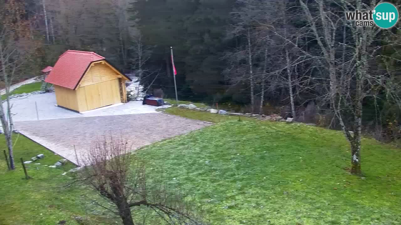 Webcam Lukanja – Pohorje houses a Water village