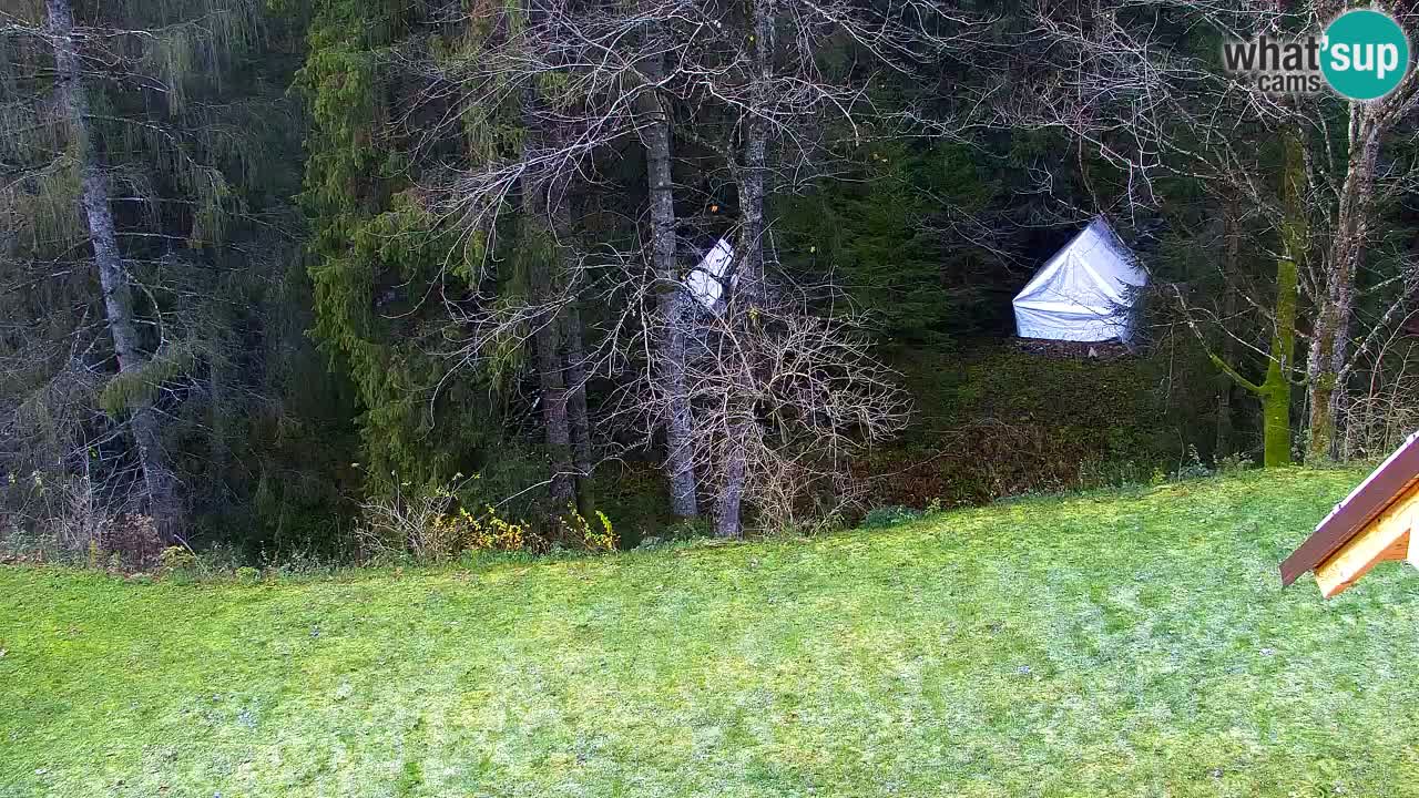 Webcam Lukanja – Pohorje houses a Water village
