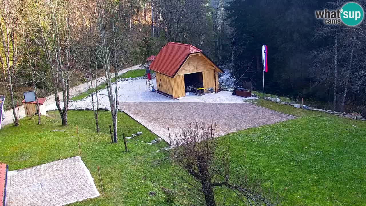 Webcam Lukanja – Pohorje houses a Water village