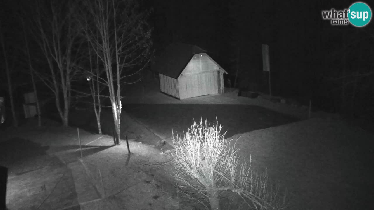 Webcam Lukanja – Pohorje houses a Water village