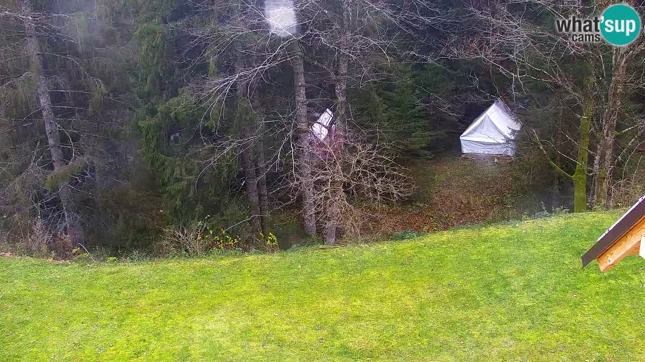 Webcam Lukanja – Pohorje houses a Water village