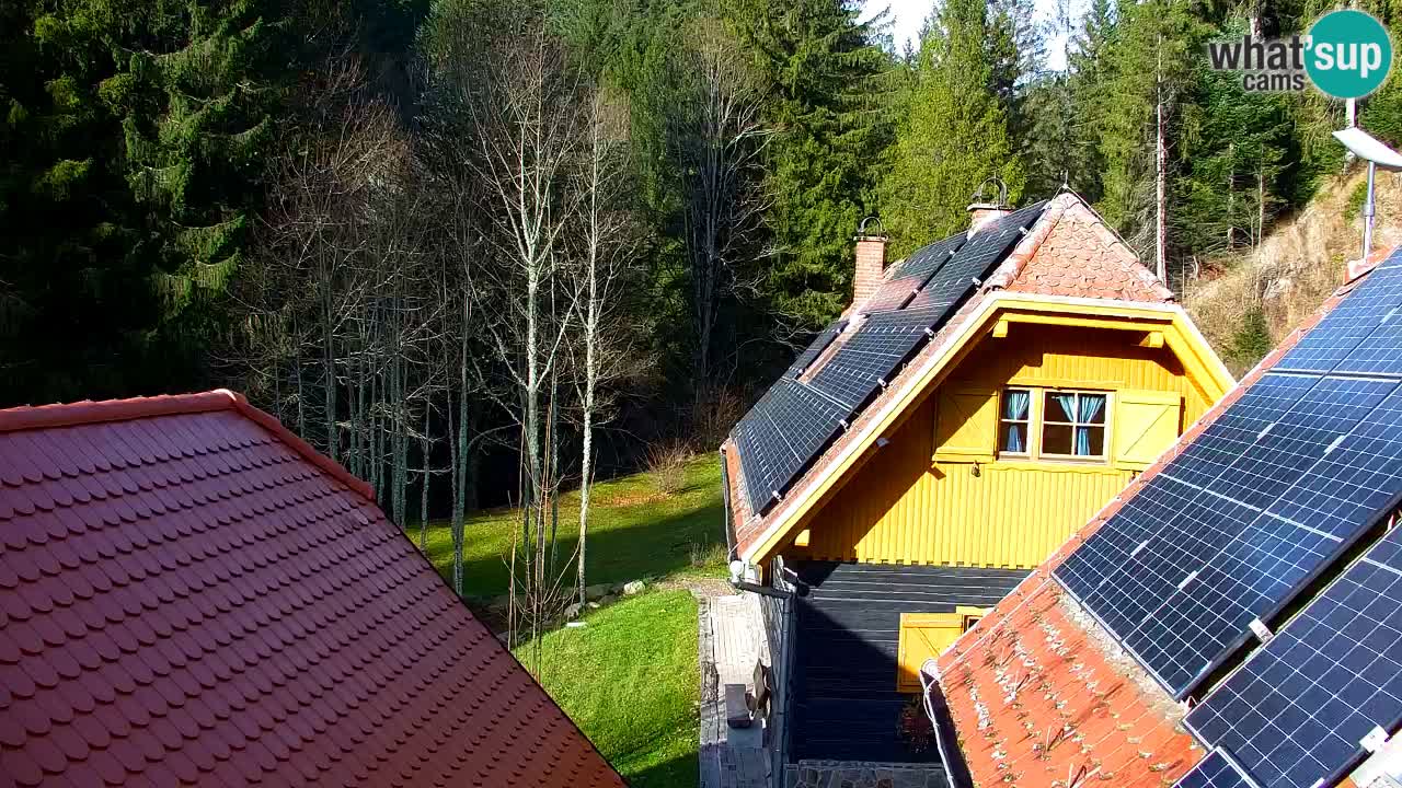 Spletna kamera Lukanja – Water Village | Pohorje Houses