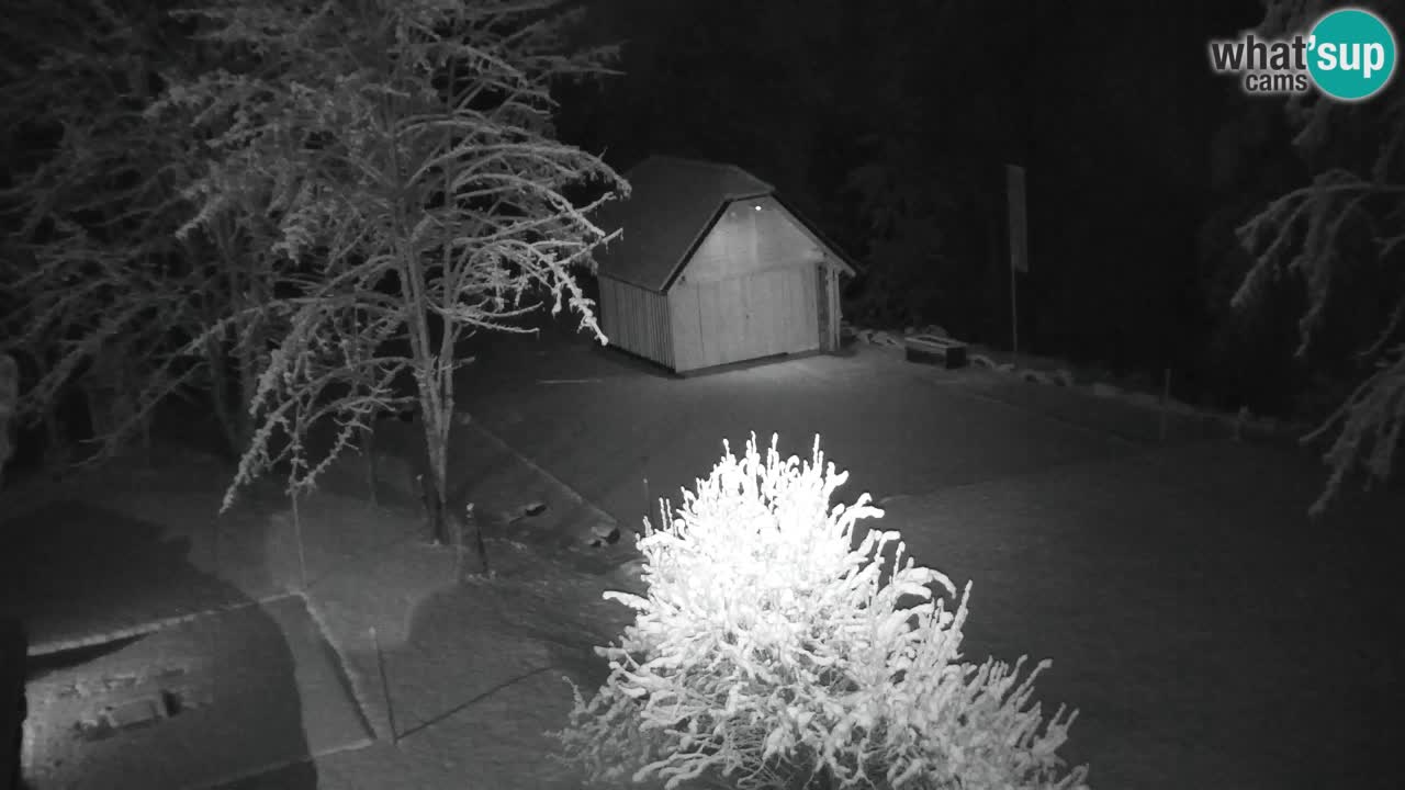 Webcam Lukanja – Pohorje houses a Water village