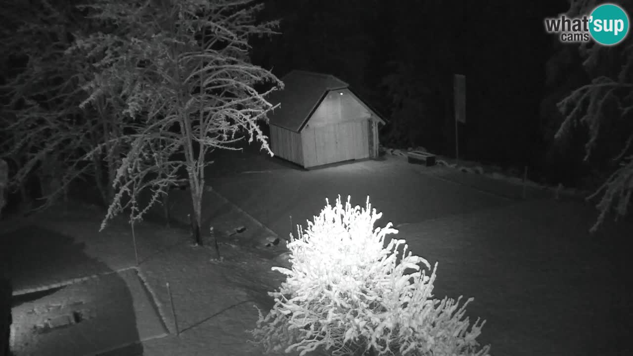 Webcam Lukanja – Pohorje houses a Water village