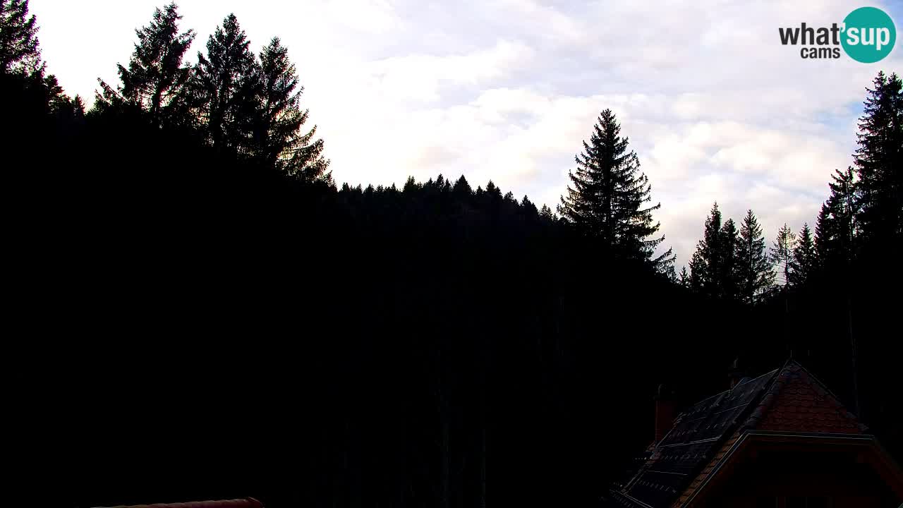 Webcam Lukanja – Pohorje houses a Water village