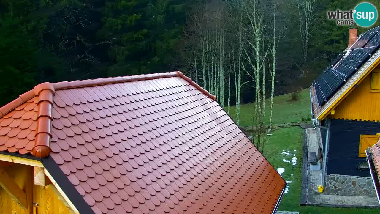 Spletna kamera Lukanja – Water Village | Pohorje Houses