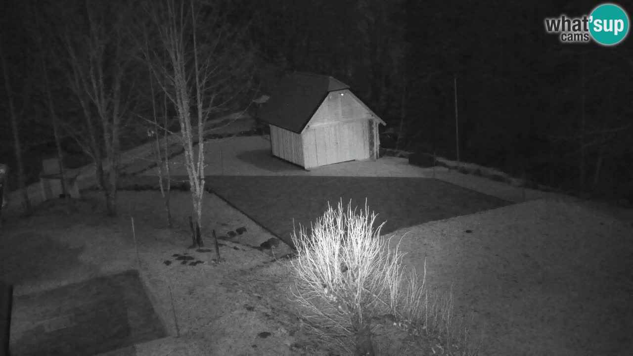 Webcam Lukanja – Pohorje houses a Water village