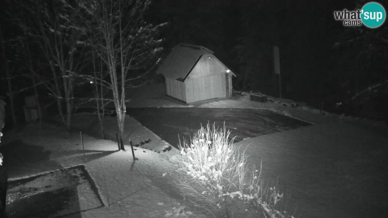 Webcam Lukanja – Pohorje houses a Water village