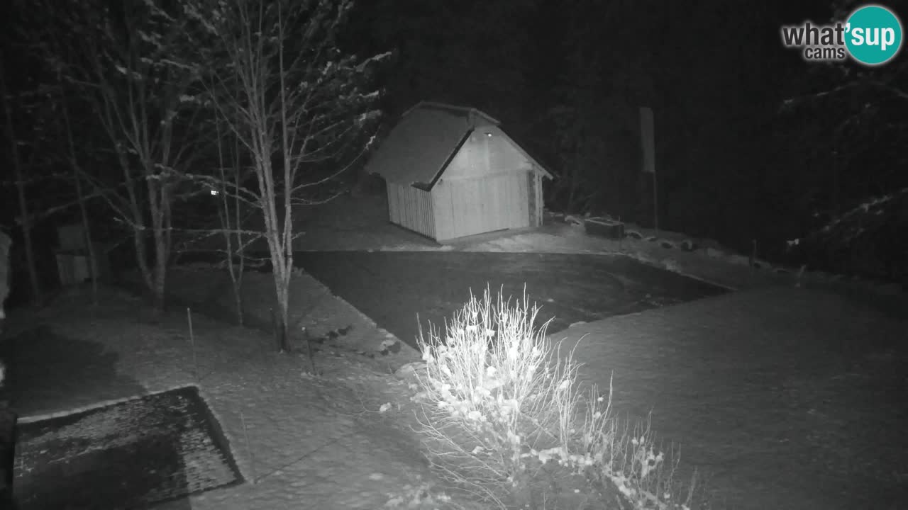 Webcam Lukanja – Pohorje houses a Water village