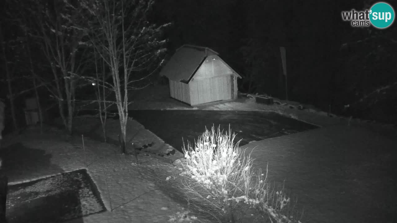 Webcam Lukanja – Pohorje houses a Water village