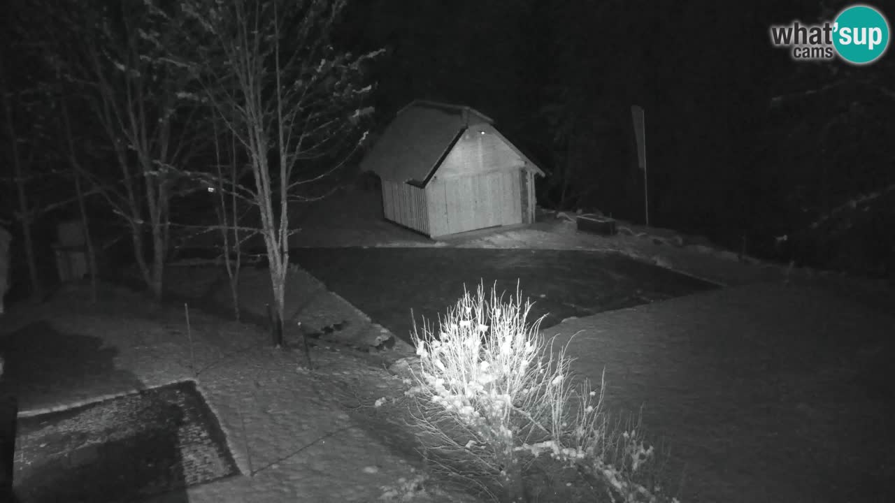 Webcam Lukanja – Pohorje houses a Water village