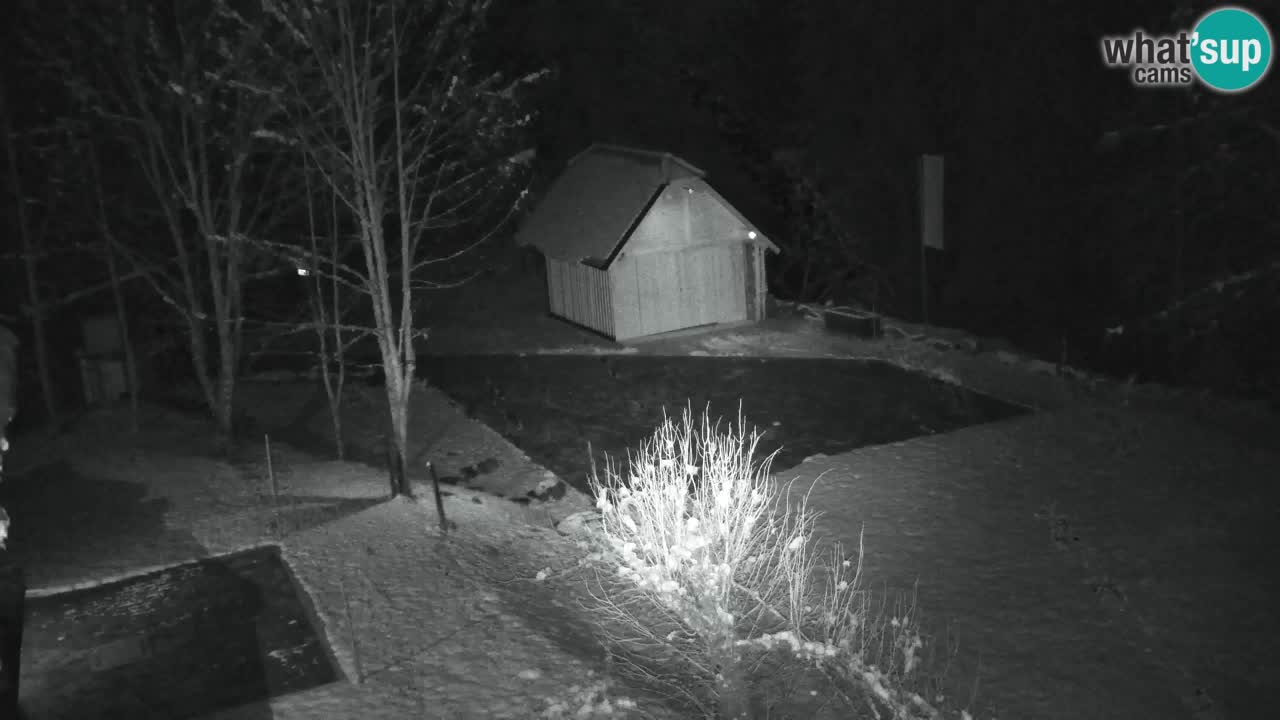 Webcam Lukanja – Pohorje houses a Water village