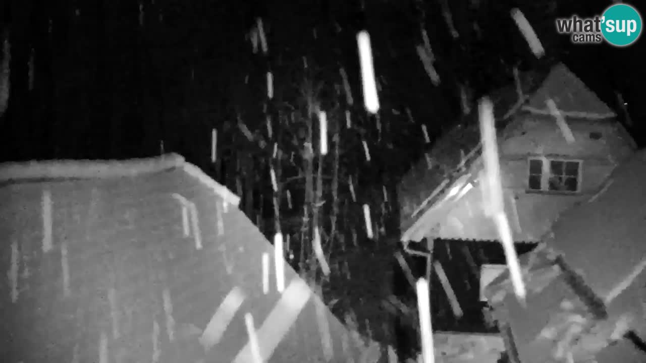 Webcam Lukanja – Pohorje houses a Water village