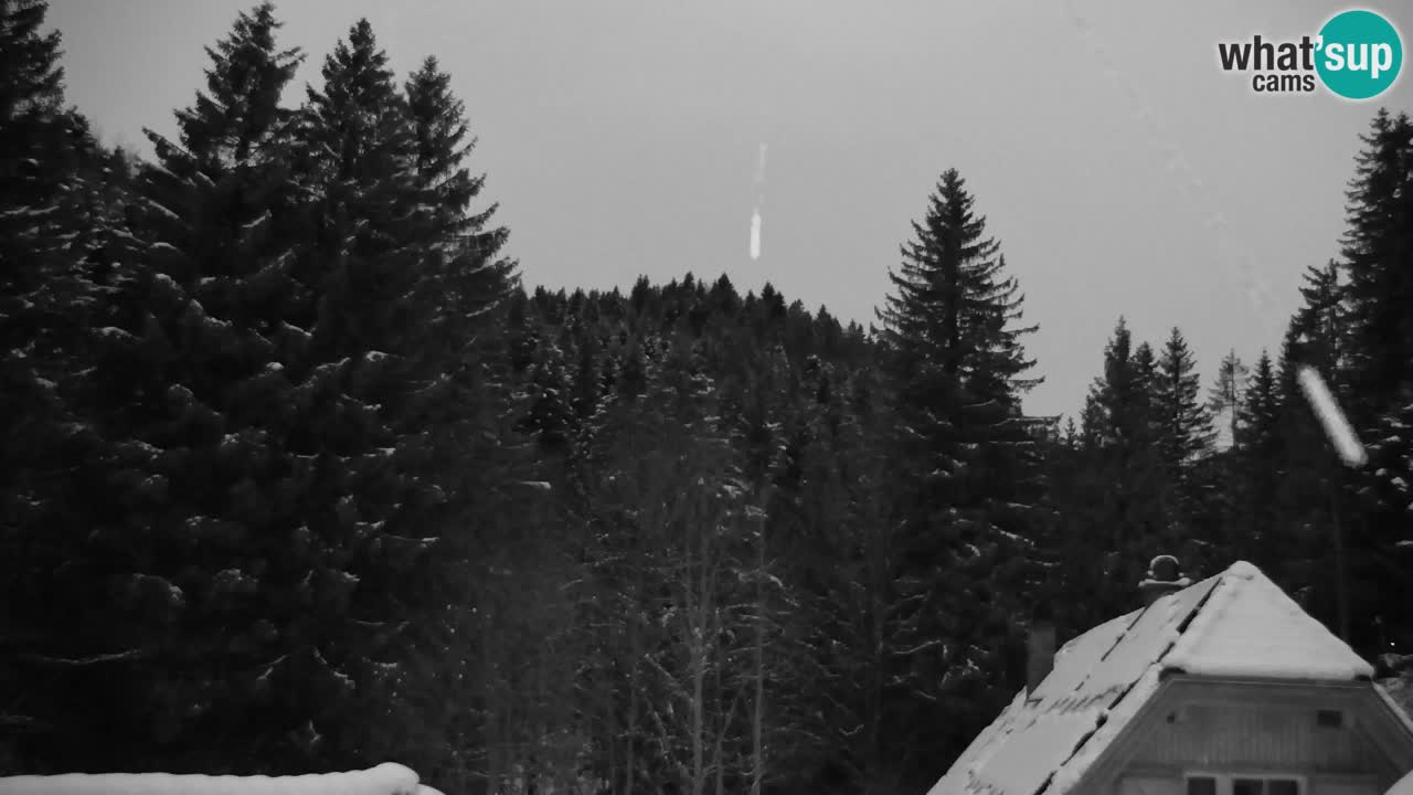 Webcam Lukanja – Pohorje houses a Water village