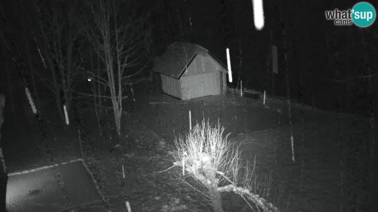 Webcam Lukanja – Pohorje houses a Water village