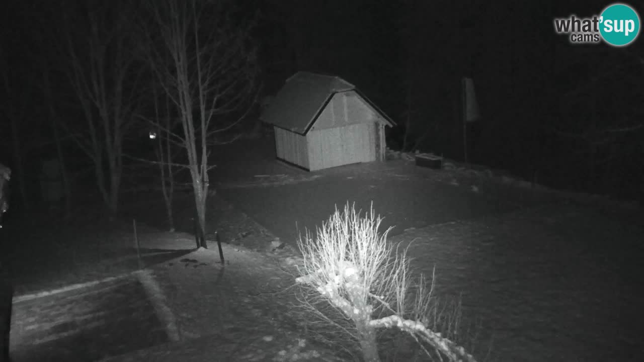 Webcam Lukanja – Pohorje houses a Water village