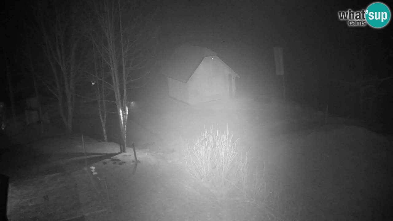 Webcam Lukanja – Pohorje houses a Water village