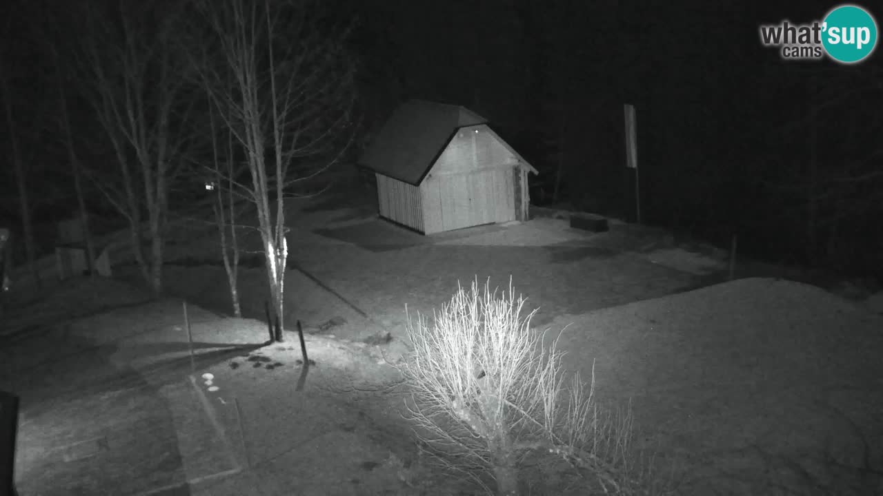 Webcam Lukanja – Pohorje houses a Water village