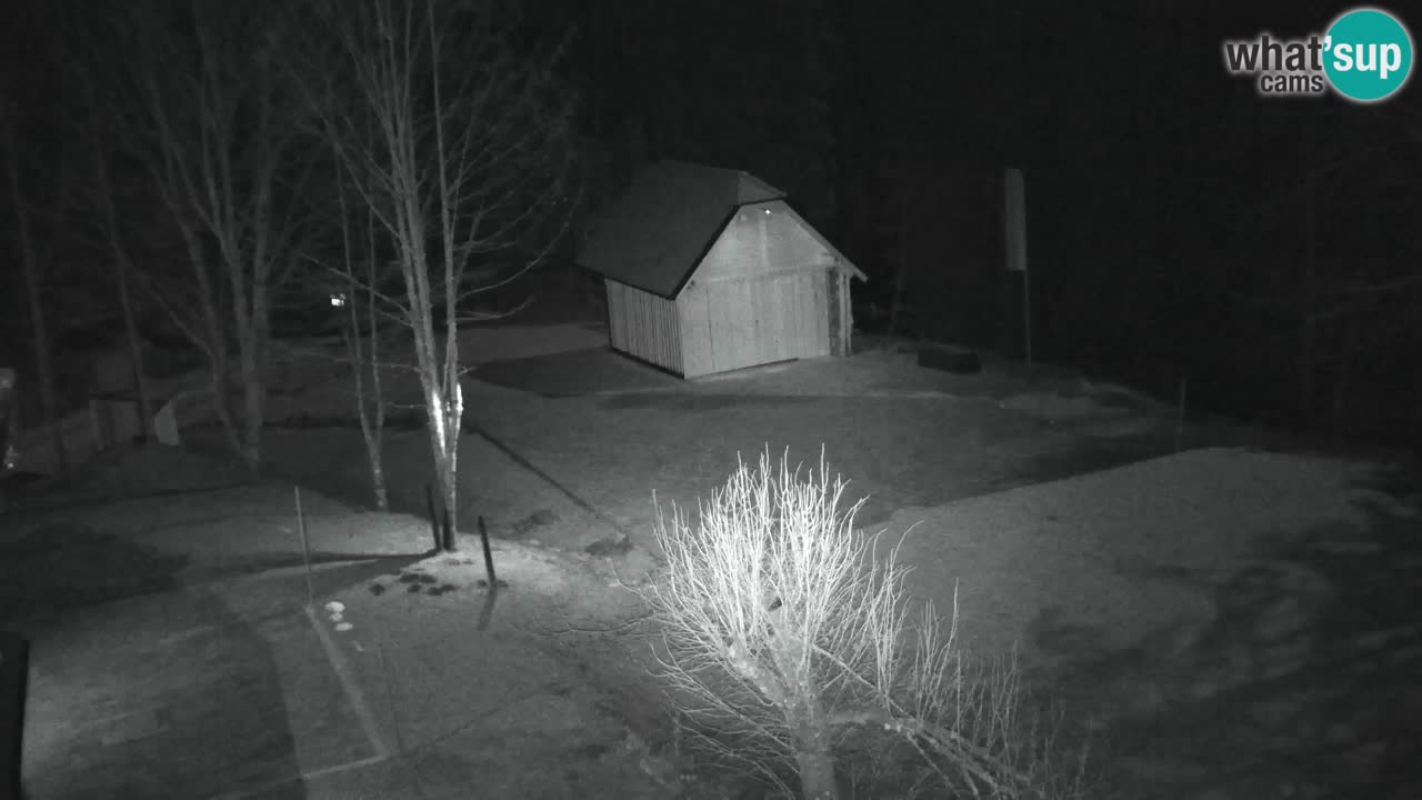 Webcam Lukanja – Pohorje houses a Water village