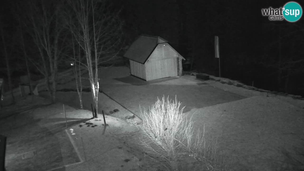 Webcam Lukanja – Pohorje houses a Water village