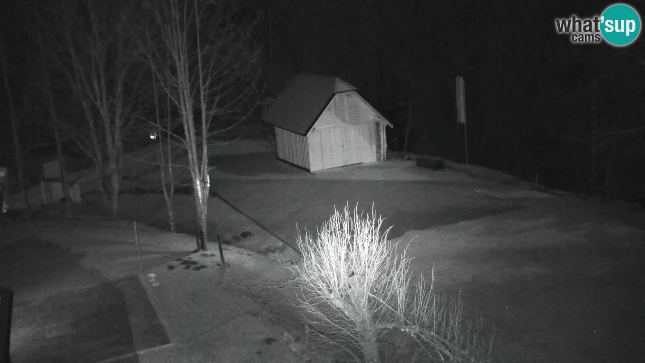 Webcam Lukanja – Pohorje houses a Water village