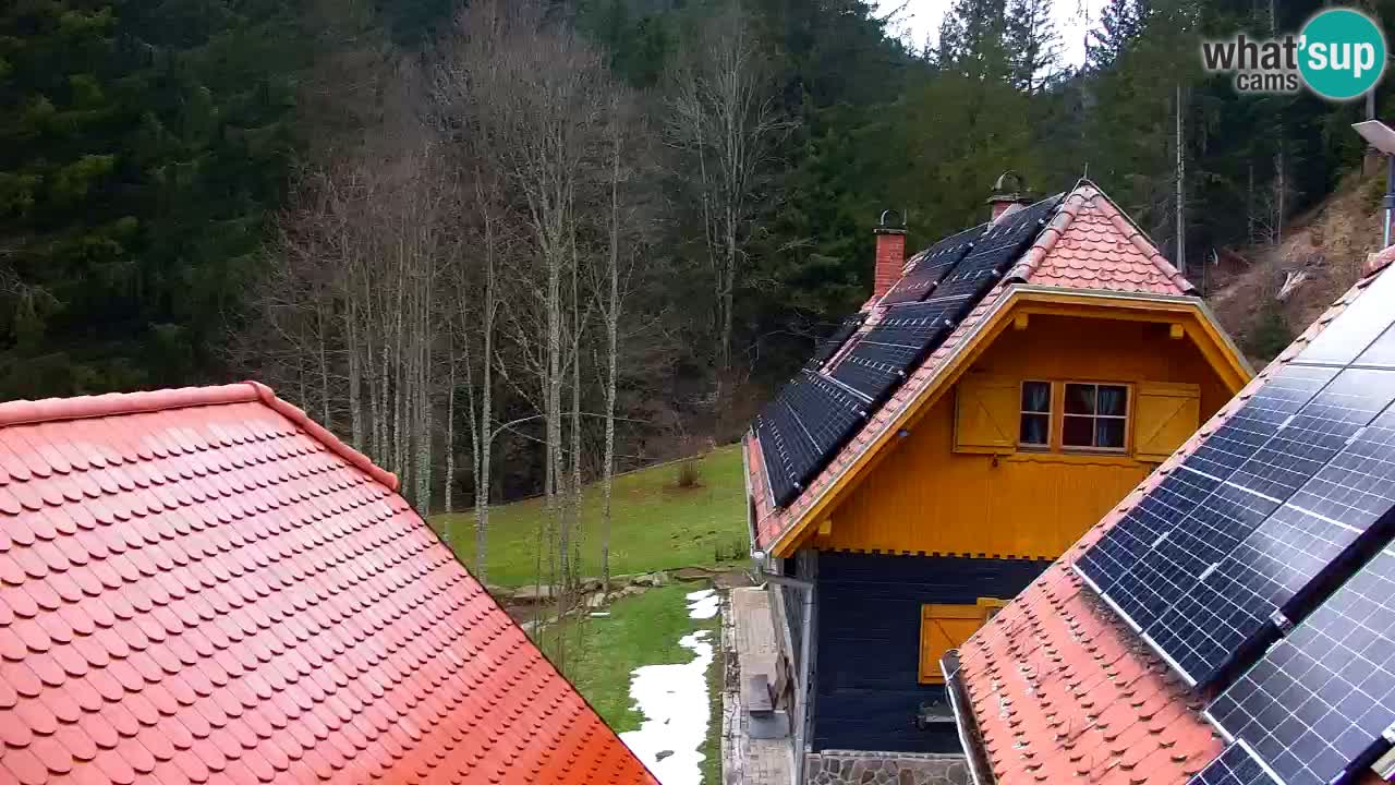 Spletna kamera Lukanja – Water Village | Pohorje Houses