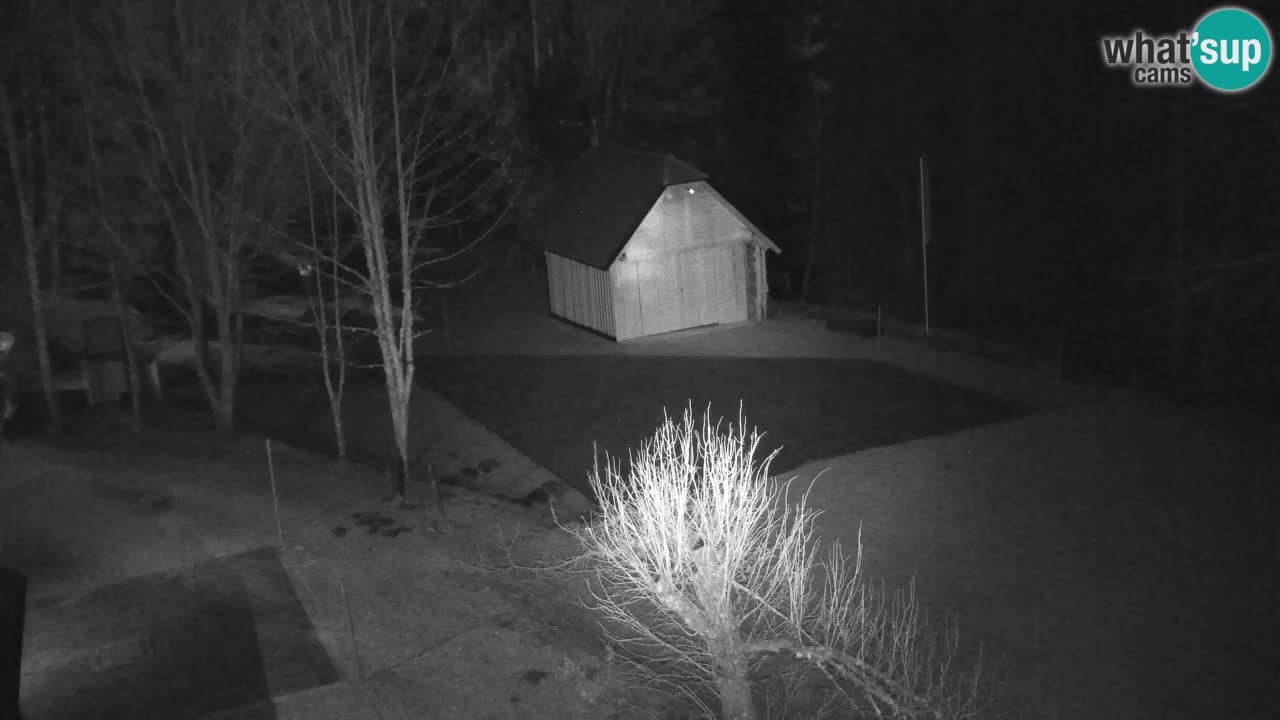 Webcam Lukanja – Pohorje houses a Water village