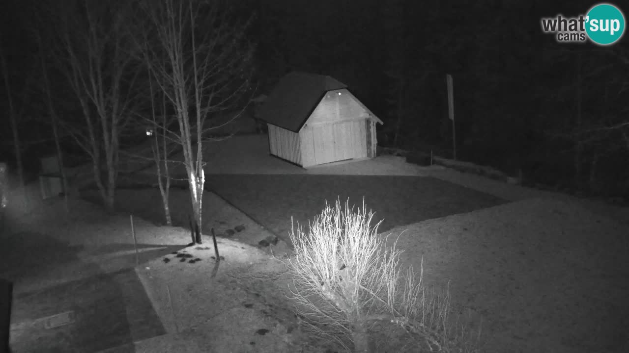 Webcam Lukanja – Pohorje houses a Water village