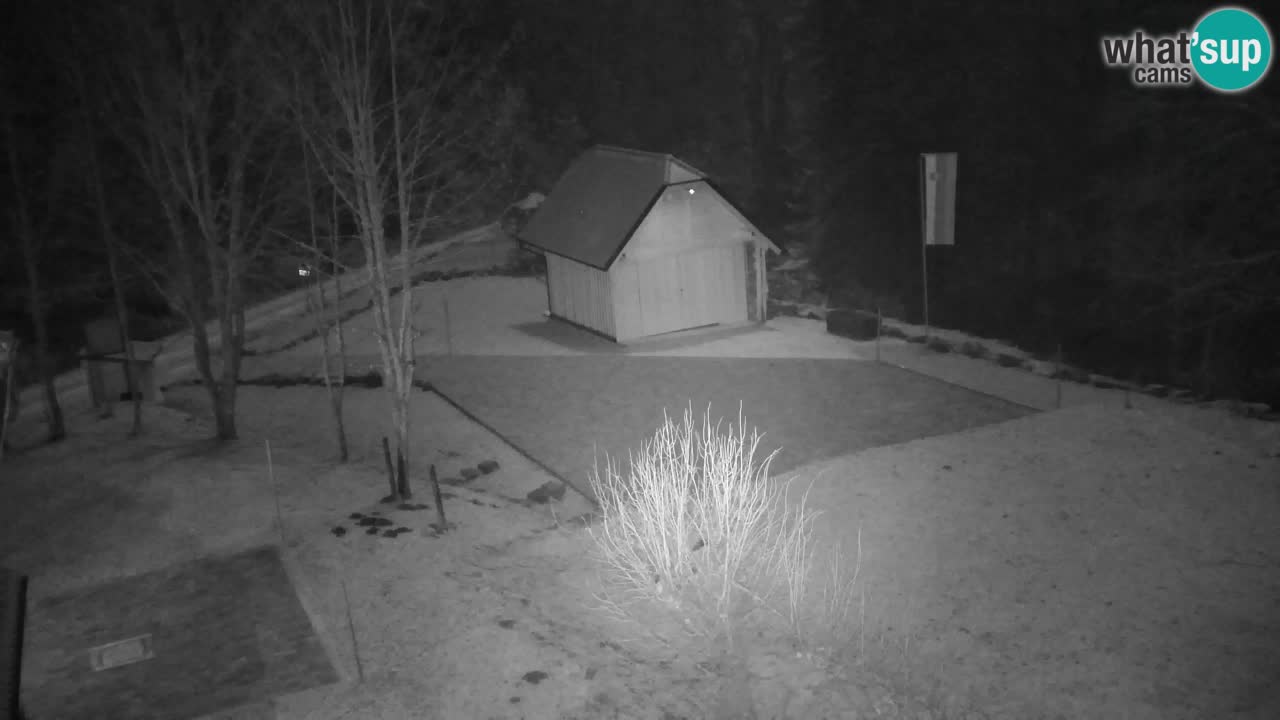 Webcam Lukanja – Pohorje houses a Water village