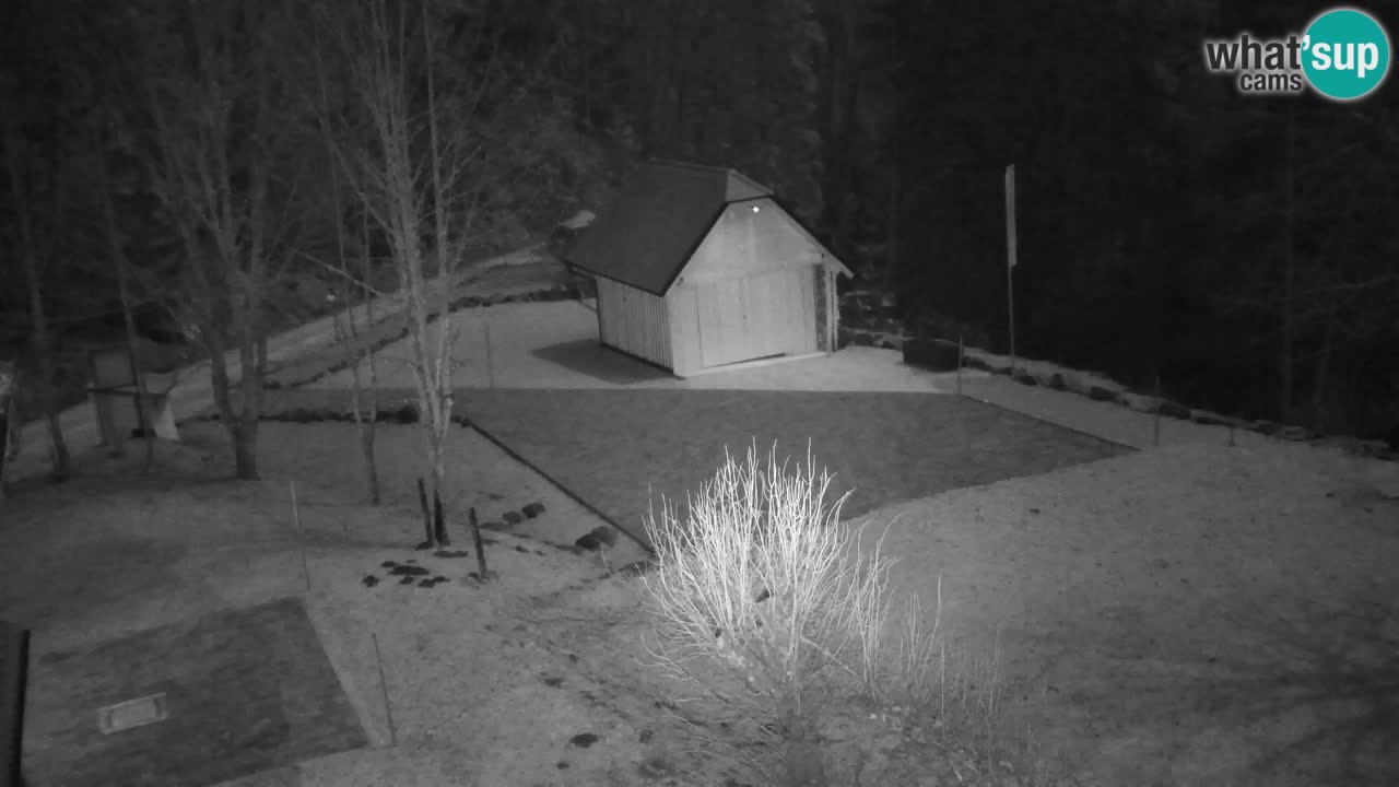 Webcam Lukanja – Pohorje houses a Water village