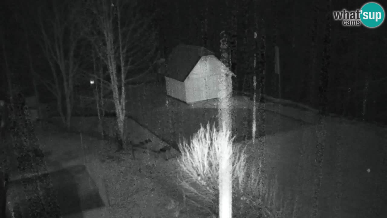 Webcam Lukanja – Pohorje houses a Water village