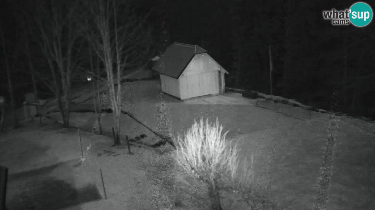 Webcam Lukanja – Pohorje houses a Water village