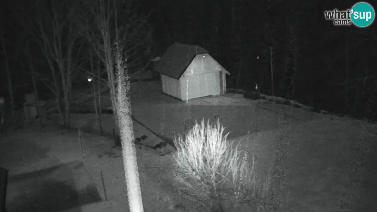 Webcam Lukanja – Pohorje houses a Water village