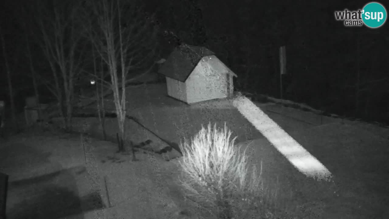 Webcam Lukanja – Pohorje houses a Water village