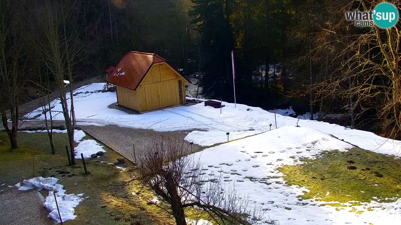 Webcam Lukanja – Pohorje houses a Water village