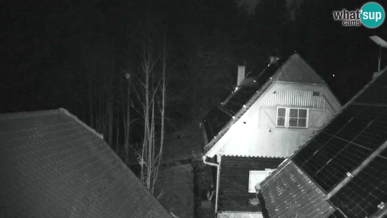 Spletna kamera Lukanja – Water Village | Pohorje Houses