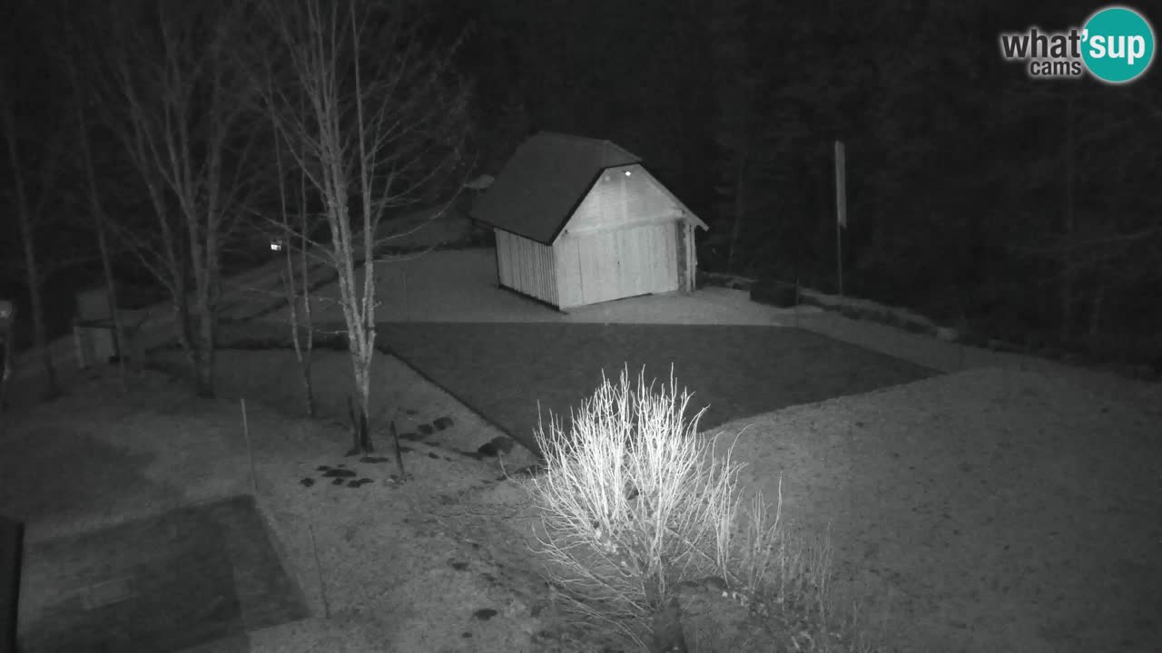 Webcam Lukanja – Pohorje houses a Water village