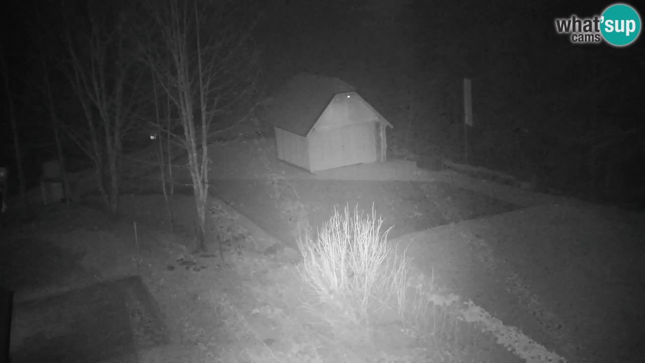 Webcam Lukanja – Pohorje houses a Water village